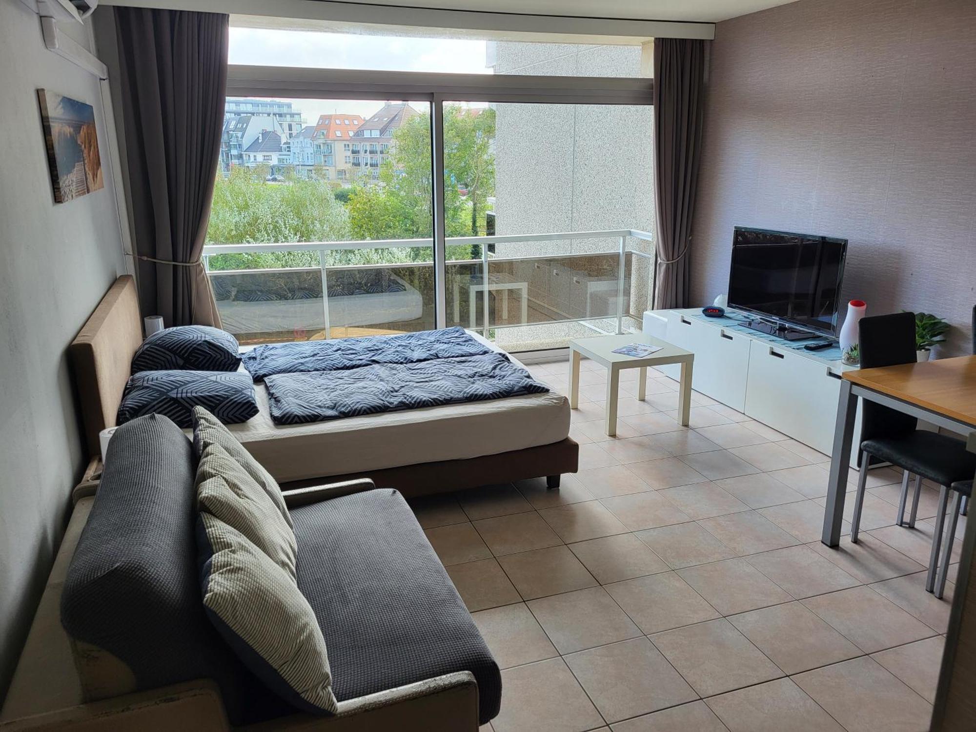 Studio Astrid At 100 Meter From Sea With Parking Place Bredene Exterior foto